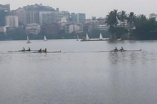 Disputa ocorreu na Lagoa Rodrigo de Freitas / Foto: Divulgação / CBR